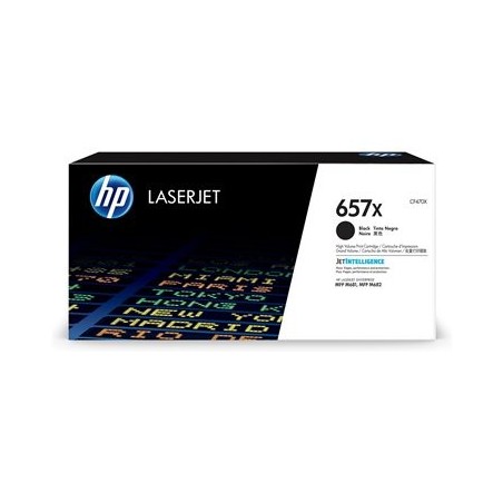 HP 657X LaserJet Original Toner Cartridge Black High Yield