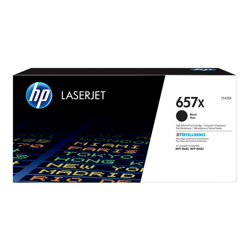 HP 657X LaserJet Original Toner Cartridge Black High Yield