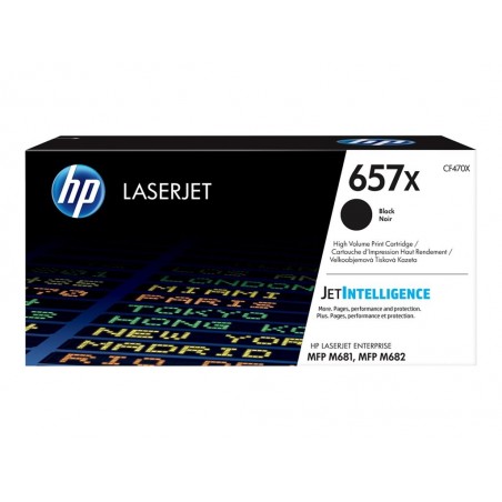 HP 657X LaserJet Original Toner Cartridge Black High Yield