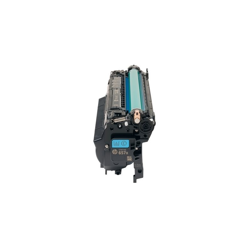 HP 657X LaserJet Original Toner Cartridge Cyan High Yield