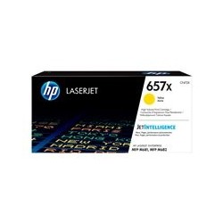 HP 657X LaserJet Original Toner Cartridge Yellow High Yield
