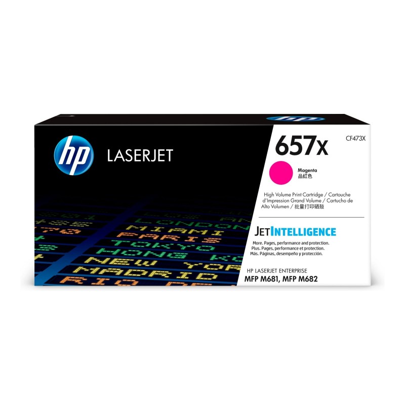HP 657X LaserJet Original Toner Cartridge Magenta High Yield