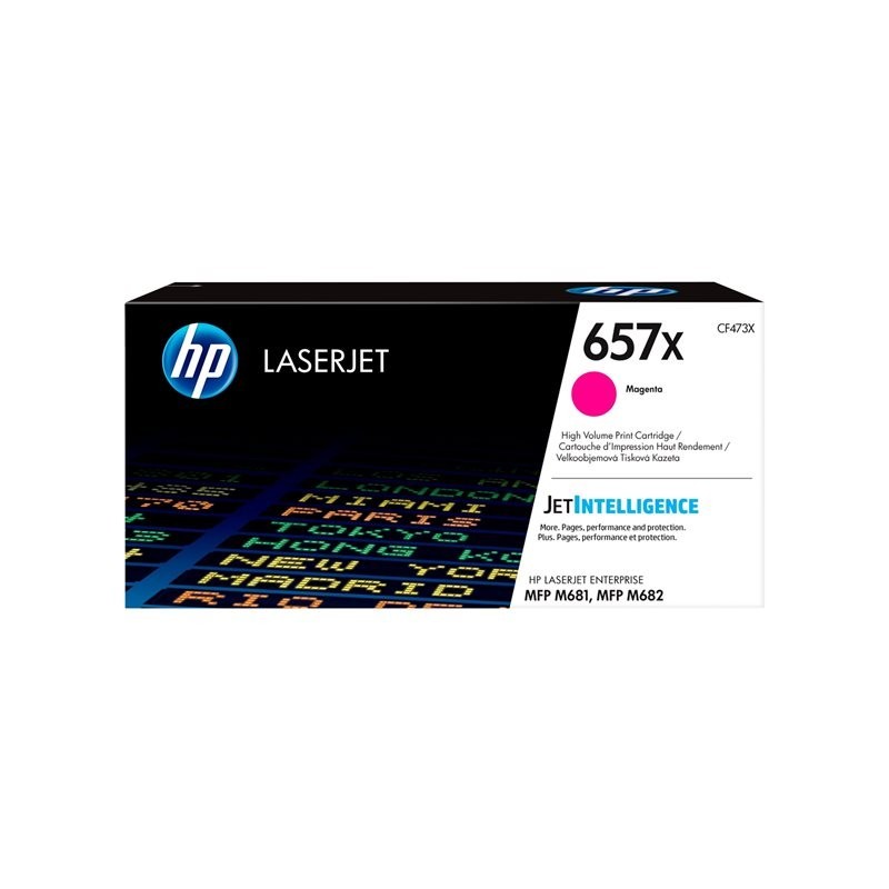 HP 657X LaserJet Original Toner Cartridge Magenta High Yield