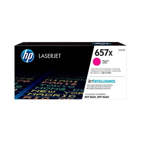 HP 657X LaserJet Original Toner Cartridge Magenta High Yield