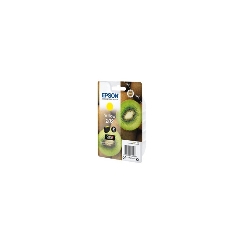 EPSON C13T02F44010 Tusz Epson singlepack 202 yellow 4,1ml Claria premium