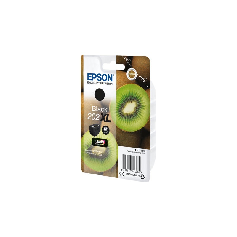 EPSON C13T02G14010 Tusz Epson black 202XL 13,8ml Claria Premium