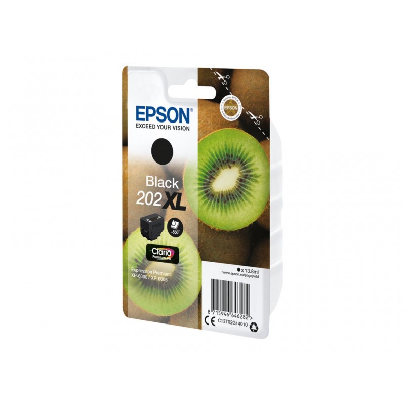 EPSON C13T02G14010 Tusz Epson black 202XL 13,8ml Claria Premium