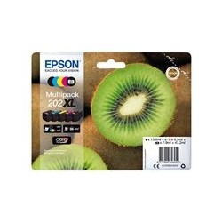 EPSON C13T02G74010 Tusz Epson Kiwi Multipack 202XL CMYK+photo black Claria Premium