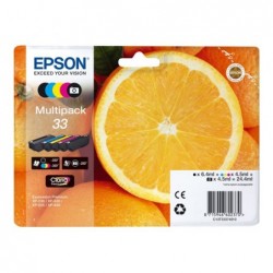 EPSON C13T33374011 Tusz Epson Premium Multipack Epson 4-color Claria 33 EPSON C13T33374011 Tusz Epson Premium Multipack Epson 4-color Claria 33