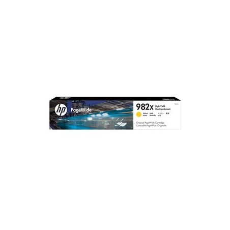 HP 982X High Yield Yellow Original PageWide Cartridge