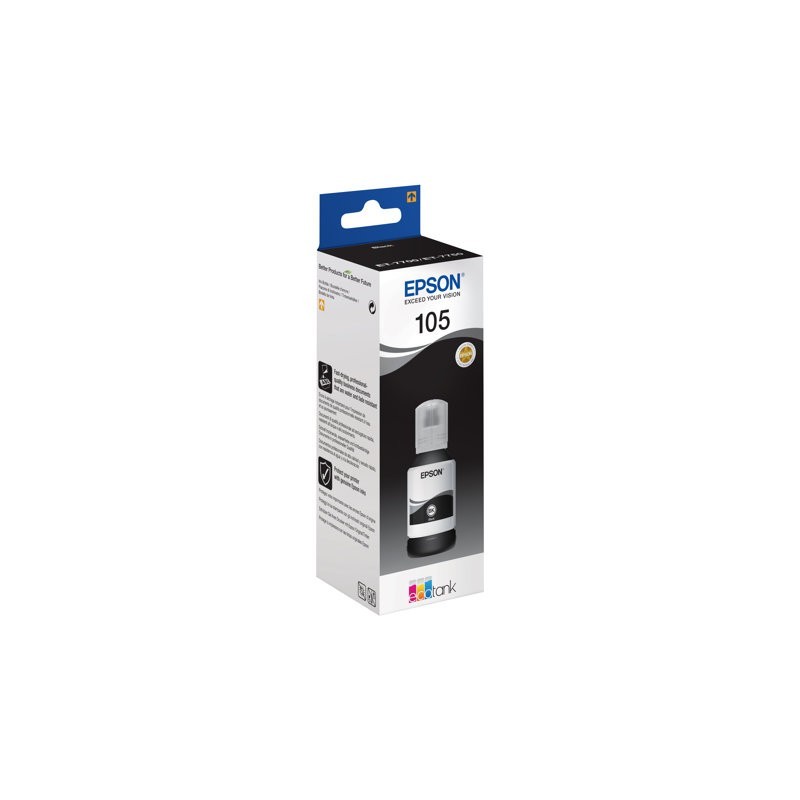EPSON C13T00Q140 Tusz Epson Black 105 EcoTank L7160