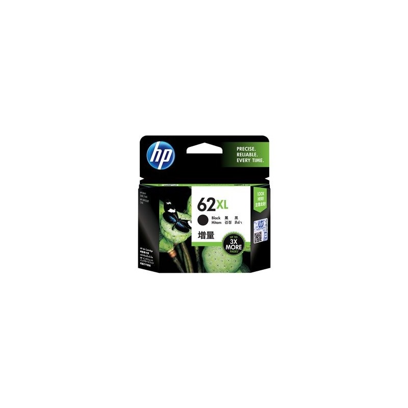 HP 62XL High Yield Black Original Ink Cartridge HP 62XL High Yield Black Original Ink Cartridge