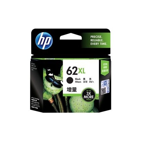 HP 62XL High Yield Black Original Ink Cartridge HP 62XL High Yield Black Original Ink Cartridge