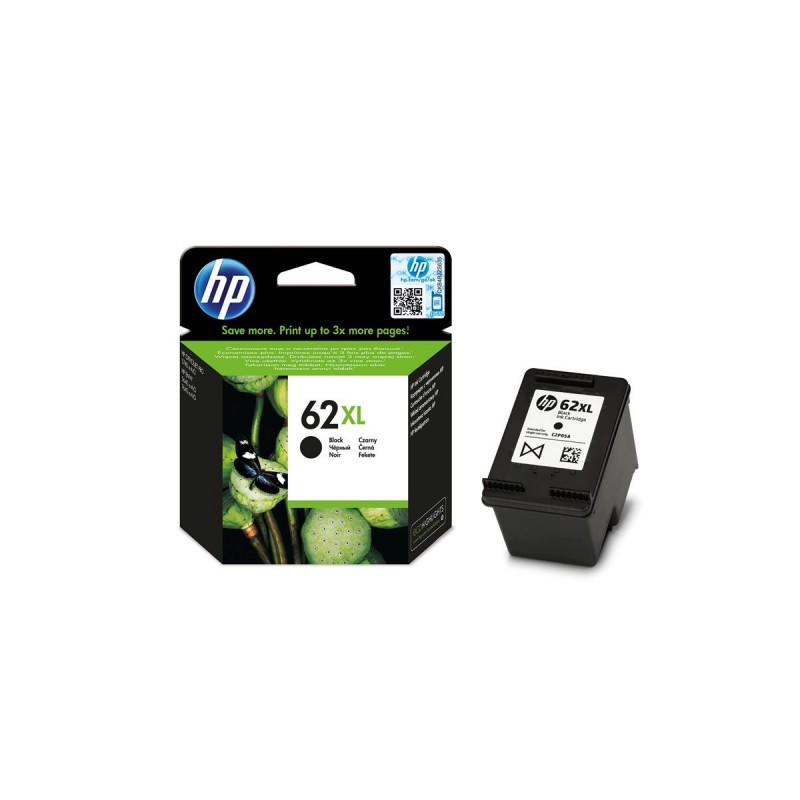 HP 62XL High Yield Black Original Ink Cartridge HP 62XL High Yield Black Original Ink Cartridge
