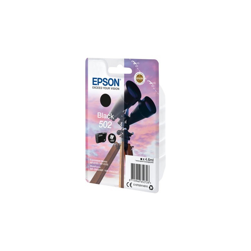 EPSON C13T02V14010 Tusz Epson Black 502 XP-5100