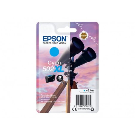 EPSON C13T02W24010 Tusz Epson Cyan 6,4 ml XP-5100 EPSON C13T02W24010 Tusz Epson Cyan 6,4 ml XP-5100