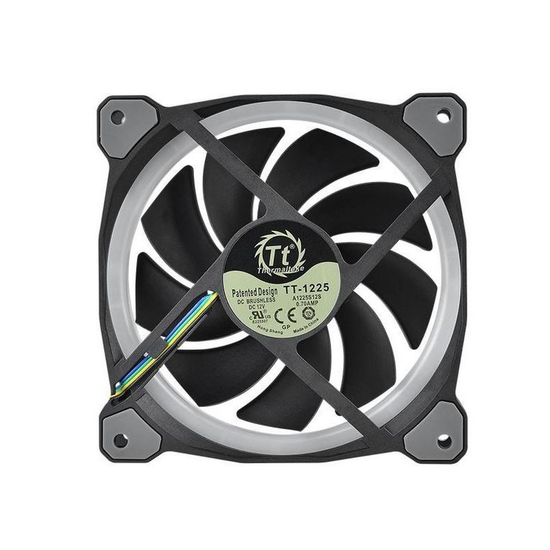 Riing 12 RGB Plus TT Premium Edition 3 Pack (3x120mm, 500-1500 RPM) 