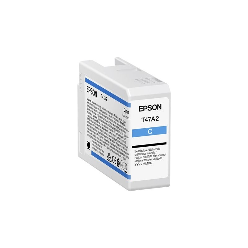 EPSON Singlepack Cyan T47A2 UltraChrome Pro 10 ink 50ml