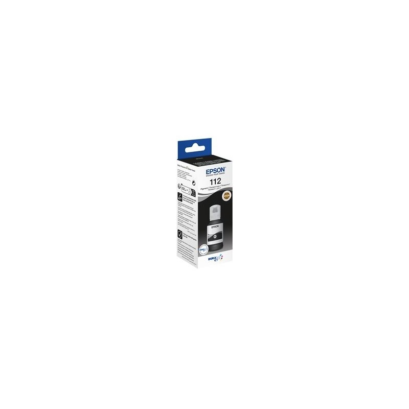 EPSON 112 EcoTank Pigment Black ink bottle