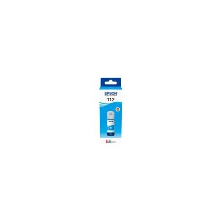 EPSON 112 EcoTank Pigment Cyan ink bottle