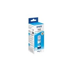 EPSON 112 EcoTank Pigment Cyan ink bottle
