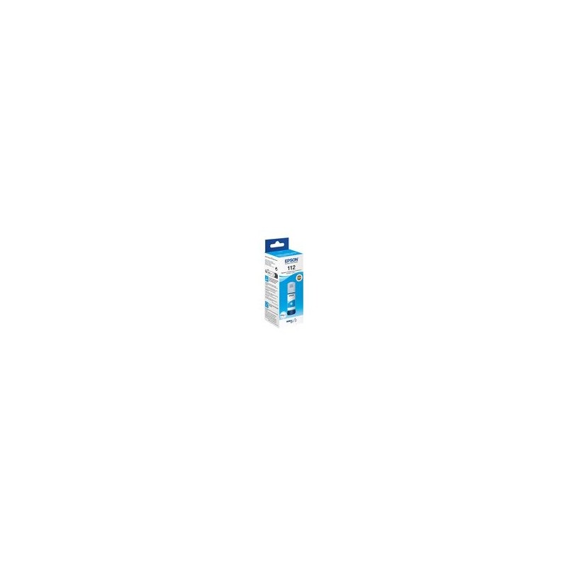 EPSON 112 EcoTank Pigment Cyan ink bottle