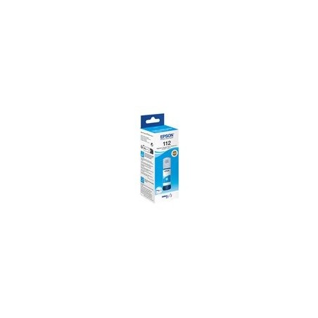 EPSON 112 EcoTank Pigment Cyan ink bottle