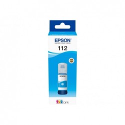 EPSON 112 EcoTank Pigment Cyan ink bottle
