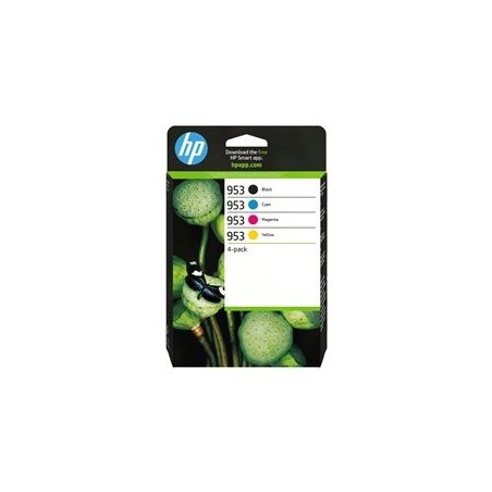 HP 953 CMYK Original Ink Cartridge 4-Pack