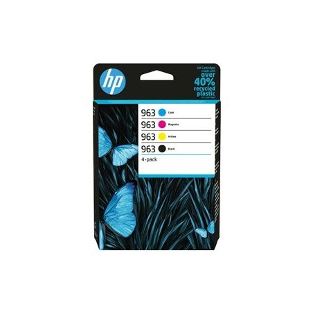 HP 963 CMYK Original Ink Cartridge 4-Pack