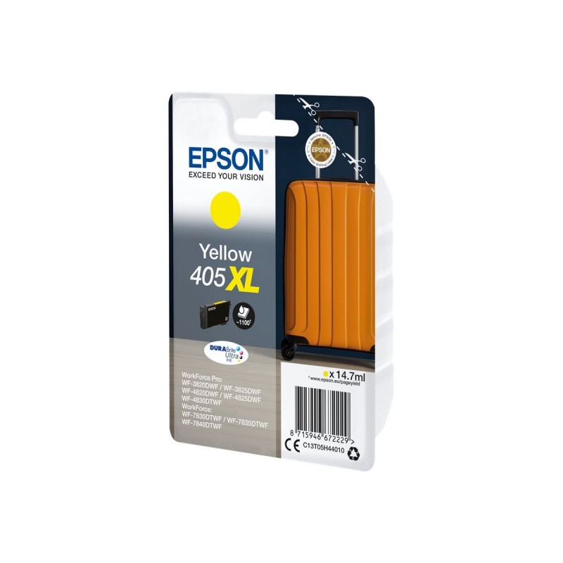 EPSON Singlepack Yellow 405XL DURABrite Ultra Ink