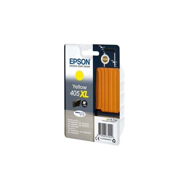 EPSON Singlepack Yellow 405XL DURABrite Ultra Ink