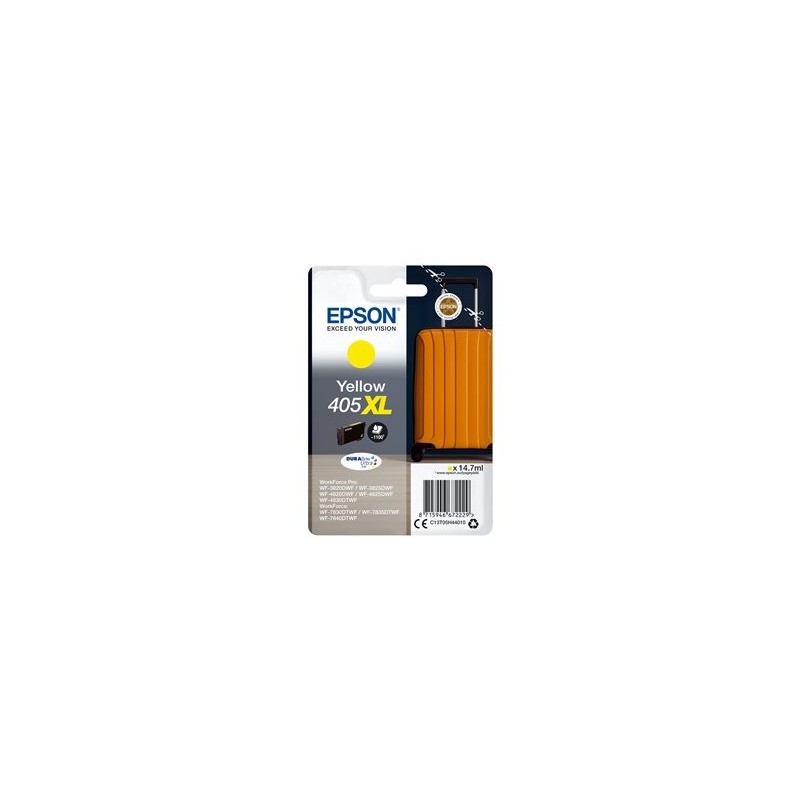 EPSON Singlepack Yellow 405XL DURABrite Ultra Ink