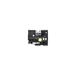 BROTHER TZeM365 tape white on blank black surface 36mm