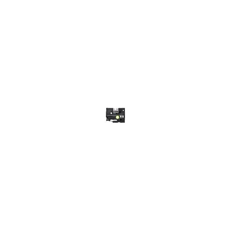 BROTHER TZeM365 tape white on blank black surface 36mm