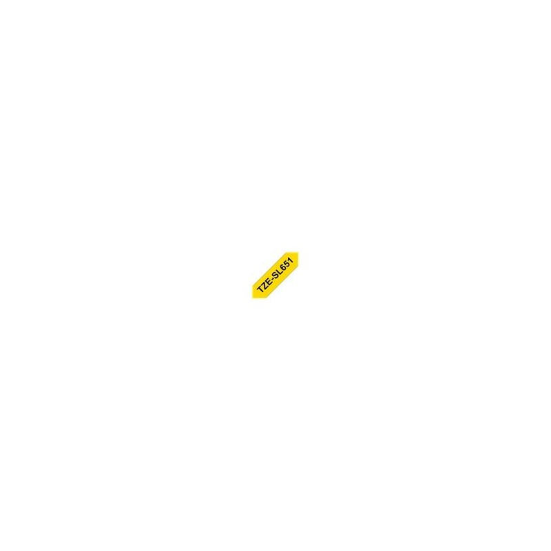 BROTHER TZeSL651 tape Black on Yellow 24mm