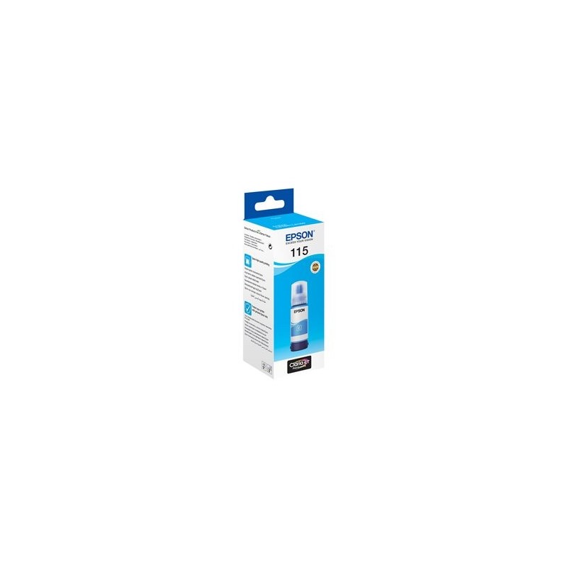 EPSON 115 EcoTank Cyan ink bottle
