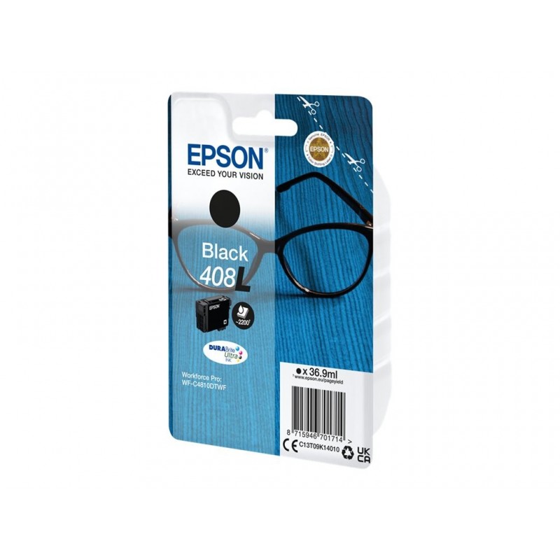 EPSON Singlepack Black 408L DURABrite Ultra Ink