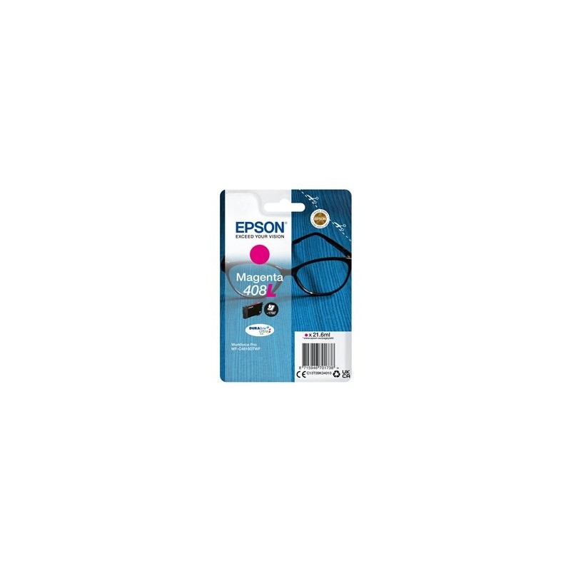 EPSON Singlepack Magenta 408L DURABrite Ultra Ink
