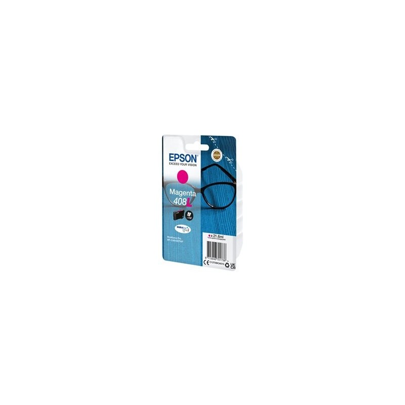 EPSON Singlepack Magenta 408L DURABrite Ultra Ink