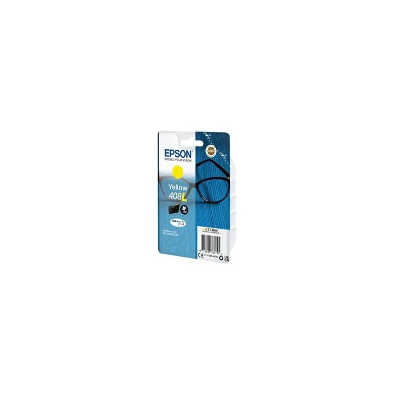 EPSON Singlepack Yellow 408L DURABrite Ultra Ink