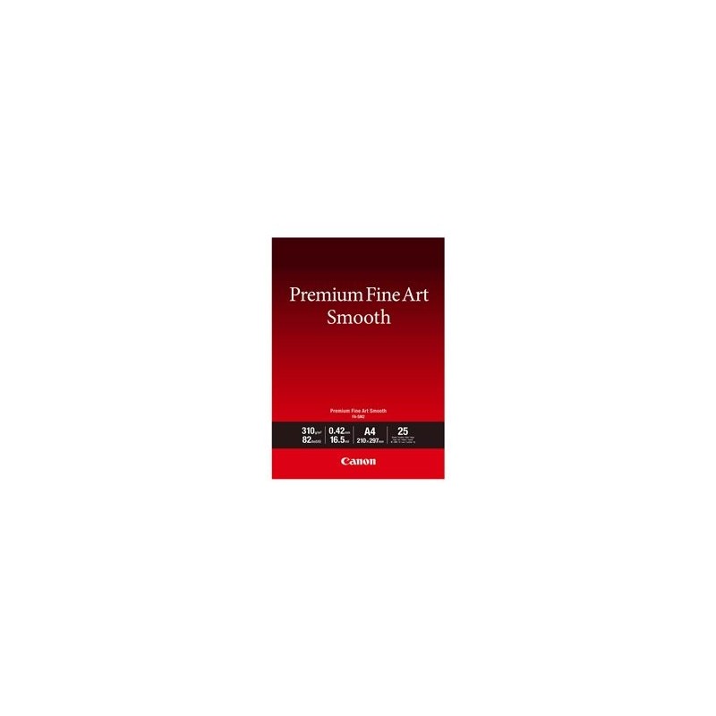 CANON FA-SM2 A4 25Sheets Premium Fine Art Smooth Paper