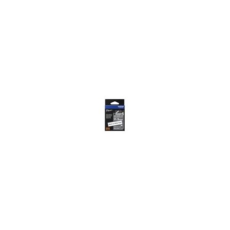 BROTHER Heat Shrink Tube Black on White 11.2mm