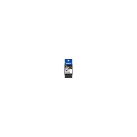 BROTHER Heat Shrink Tube Black on White 31.0mm