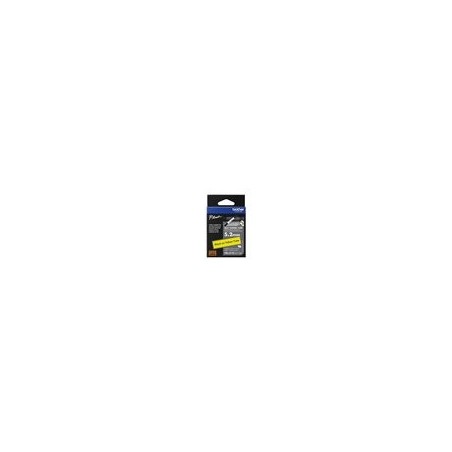 BROTHER Heat Shrink Tube Black on Yellow 5.2mm