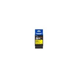 BROTHER Heat Shrink Tube Black on Yellow 9.0mm