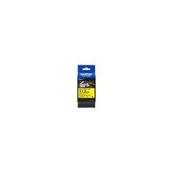 BROTHER Heat Shrink Tube Black on Yellow 11.2mm
