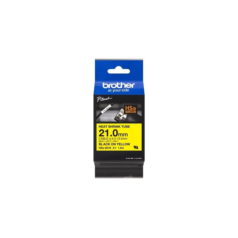 BROTHER HSE651E heat shrink tape 21mm