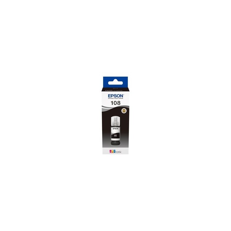 EPSON 108 EcoTank Black Ink Bottle