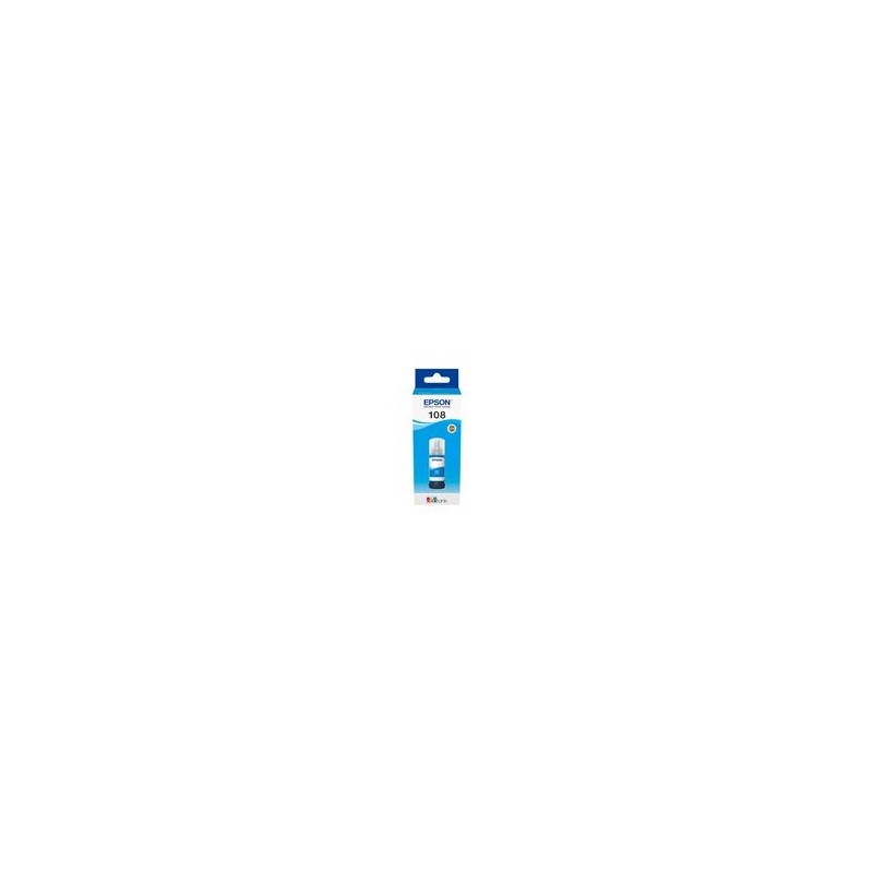 EPSON 108 EcoTank Cyan Ink Bottle